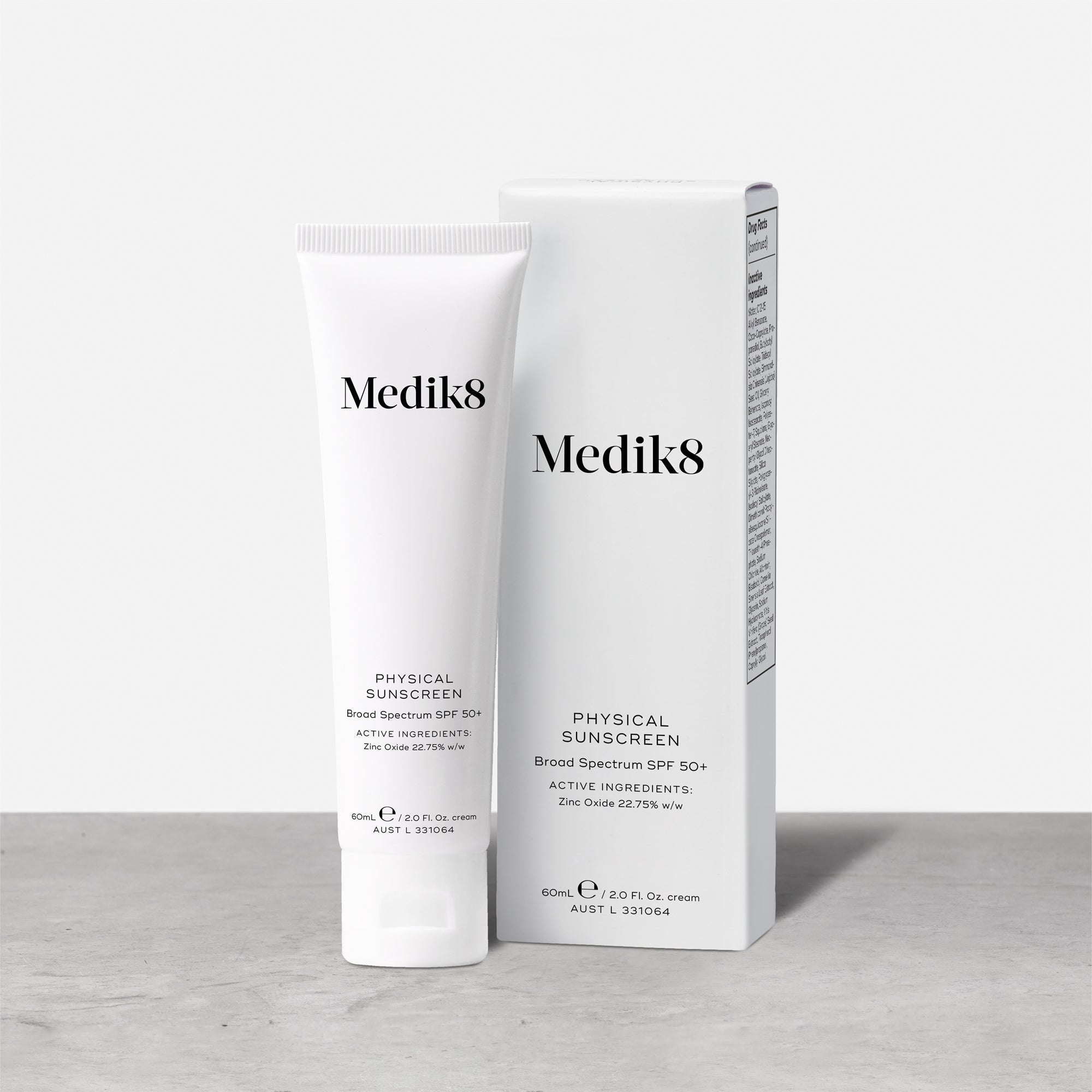 Physical Sunscreen Spf50+ 60ml *