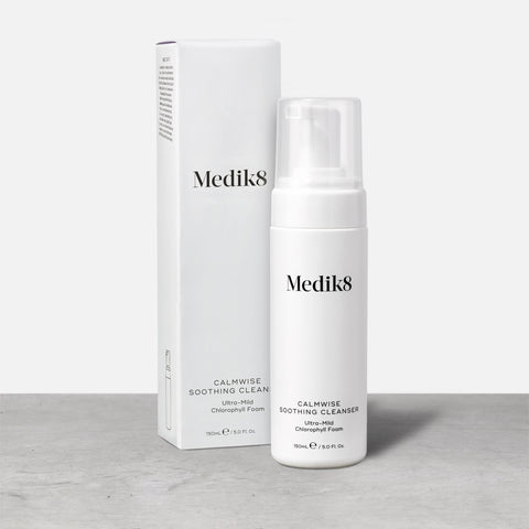 Calmwise Soothing Cleanser by Medik8. A Ultra-Mild Chlorophyll Foam.